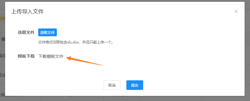 导入项目