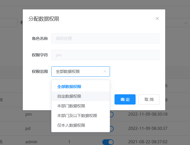 数据权限